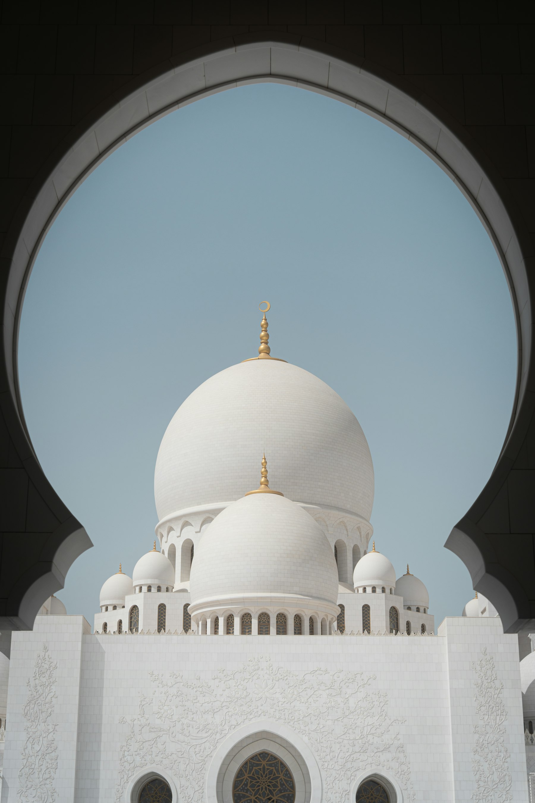 Sheikh Zayed Grand Mosque in Abu Dhabi